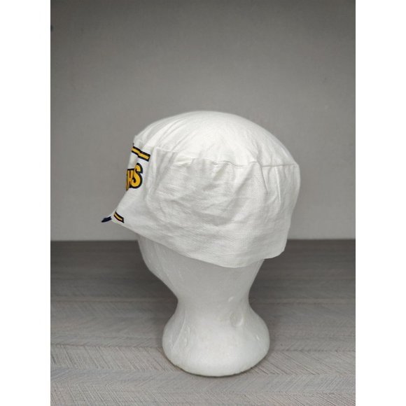 Vintage 80s Pitt Panthers Pittsburgh Painters Cap Hat AJD Size M-L USA Made - Picture 5 of 11